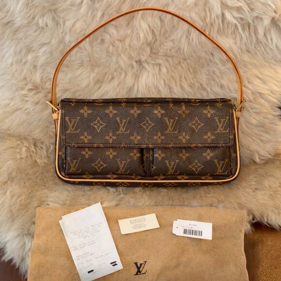 Louis Vuitton Viva-Cite MM Monogram Shoulder Bag | Full Set | Authentic | Rare - Picture 2 of 10